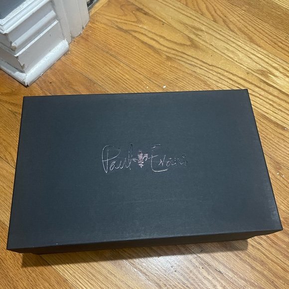 Paul Evans Havana Brown Vero Cuoio Tan Leather Wholecut Oxford shoes Sz 9.5 - Picture 13 of 14